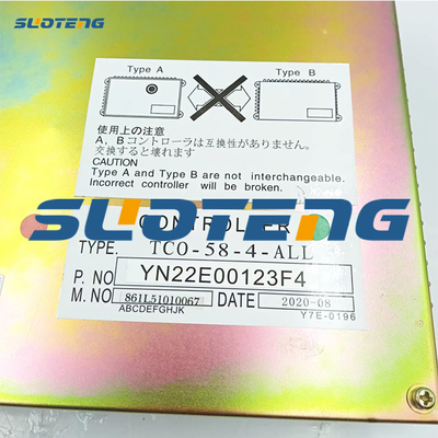 ECU بیل مکانیکی کنترل کننده واحد کنترل YN22E00123F4 برای SK200-6E SK230-6E