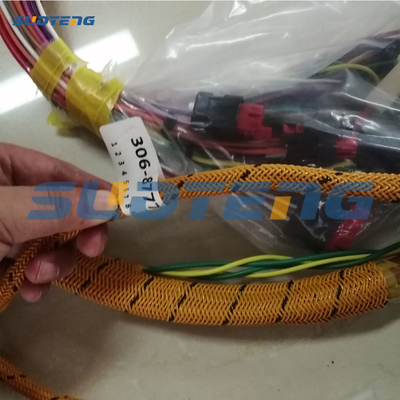 306-8777 C6.4 سیم کشی موتور 30687777 برای 323D 320D حفاری