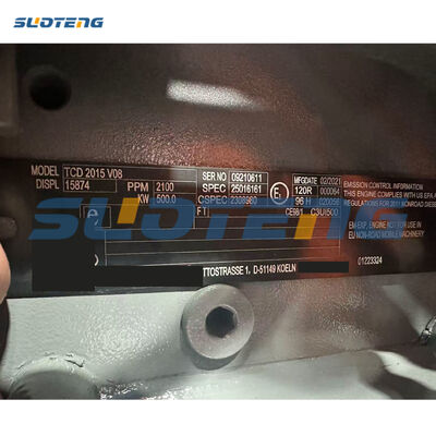 TCD2015V08 TCD2015 V08 مجموعه کامل موتور دیزل ماشین 2100 دور در دقیقه