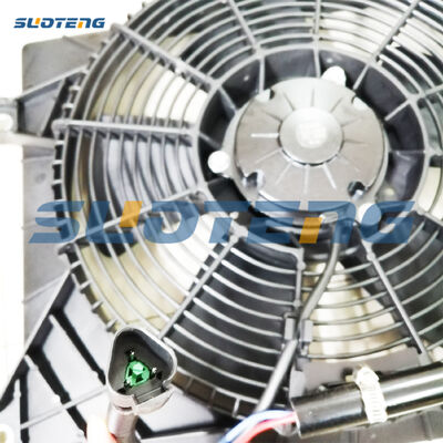 موتور فن کندانسور 454-3252 4543252 برای بیل مکانیکی E329D E330D