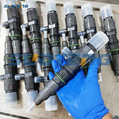 انژکتور سوخت دیزل 0445120195 برای موتور DD13 DD15 DD16 قطعات لودر دست دوم جایگزین