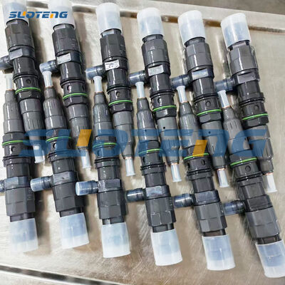 انژکتور سوخت دیزل 0445120195 برای موتور DD13 DD15 DD16 قطعات لودر دست دوم جایگزین
