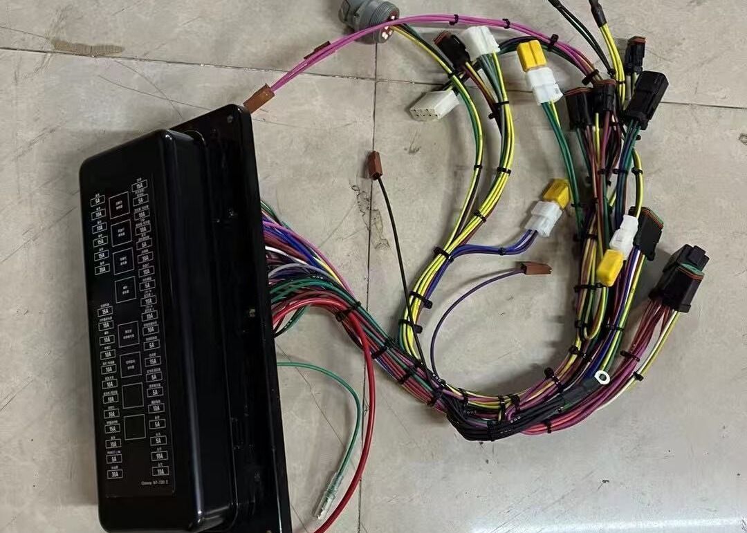 جعبه فیوز 183-1000 163-6740 با دسته سیم برای بیل مکانیکی E320C