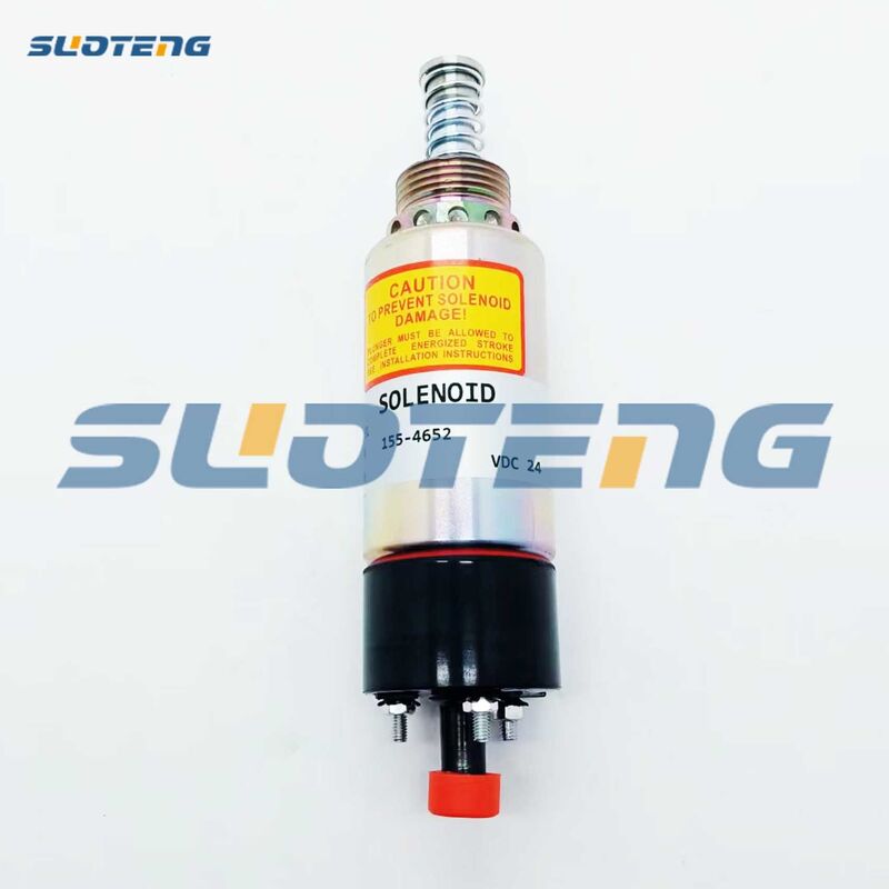155-4652 24VDC سولینوئید خاموش سوخت 1554652 برای موتور 3114/3116/3126 حفاری E320B/E325B/E325C/E325CL